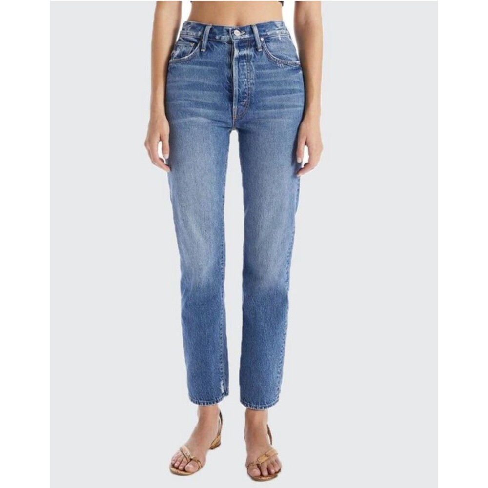 MOTHER Superior High Waisted Hiker Hover in A Day in the Life of Daniel Size 28